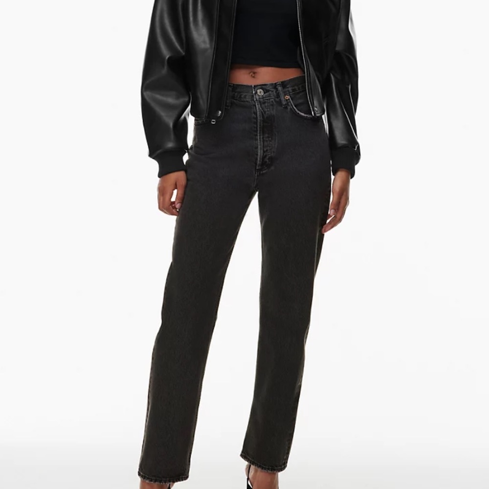 Agolde 90s Pinch Waist Black